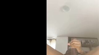 Milk drips slow my ass needs your BBC cumshot now