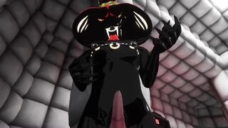 Furry femboy pounded in VRChat latex madness