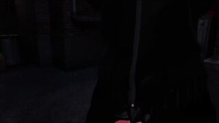 Furry femboy pounded in VRChat latex madness