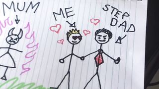 Step Gay Dad destroys me feet worship naked step son shocked alone