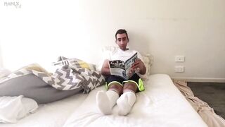 Step Gay Dad destroys me feet worship naked step son shocked alone