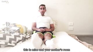 Step Gay Dad destroys me feet worship naked step son shocked alone