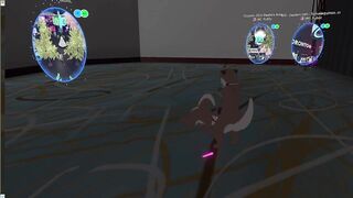 Two otters fuck silly in VR furry convention