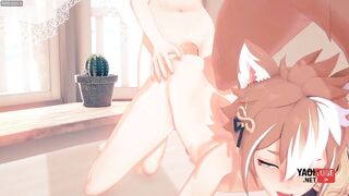 Genshin Impact Yaoi Heizou x Gorou doggy style raw twink hentai