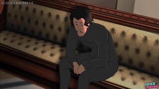 Bolin’s gaping ass takes the biggest dildo machine raw deep anal climax gagging on cum