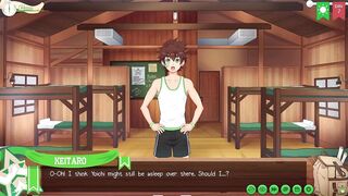 Yoichi’s Morning Wood destroys Keitaro in Camp Buddy yaoi