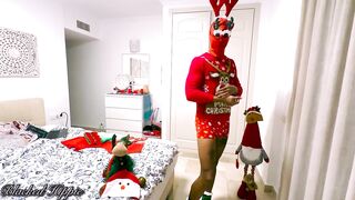 Twink Santa Xmas Underwear Bulge Gagged Jock Fetish
