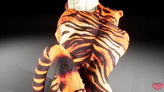 POV you top a tiger and make him gush rivers of cum
