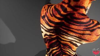 POV you top a tiger and make him gush rivers of cum