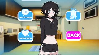 My femboy roommate beach day ruined by gaming cumshot
