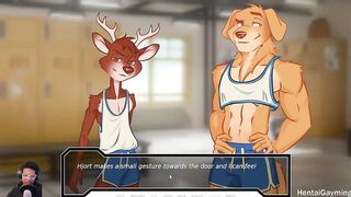 Good Student Bad Coach Gets Ganged In Hentai Furry Gym