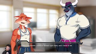 Good Student Bad Coach Gets Ganged In Hentai Furry Gym