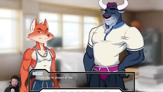 Good Student Bad Coach Gets Ganged In Hentai Furry Gym
