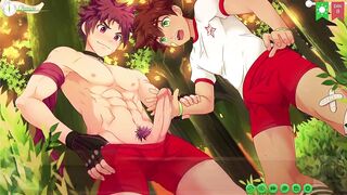 Yoichi Fucks Keitaro raw at summer camp sportsfest
