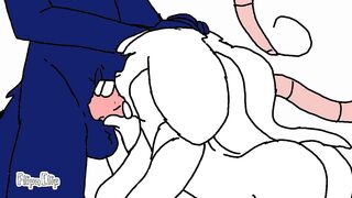 Jack the rat gets fucked raw and dripping till he chokes