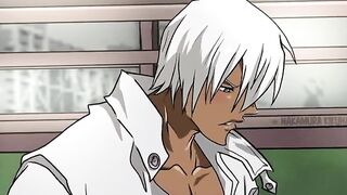 Threesome in Leonardo bed with Zapp and Zed two dads take anal deep in ass