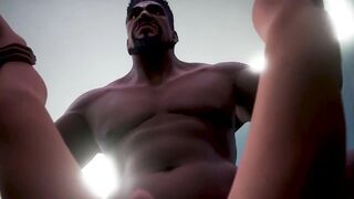 POV my tight ass gets destroyed by muscle daddy's big cock