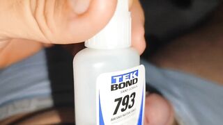 Superglue stuffed straight boy gets destroyed by daddy’s cum