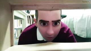 Sinful seduction witness his hairy ass crushed under thick uncut feet