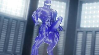 Tritan Reveal Growth Animated Buff Muscle Twitching Gay Moans