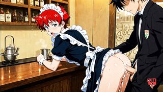Zayn Malik’s femboy maid gets creampied raw and ruined in hentai twink fantasy