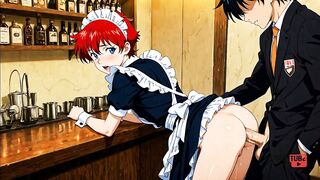 Zayn Malik’s femboy maid gets creampied raw and ruined in hentai twink fantasy