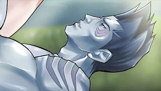 Kisame gets his tight ass wrecked by Yagura in brutal hentai brutality