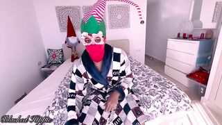 Twink Santa's Big Black Bulge Try On Destroyed Squealing