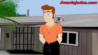 Drawing sex with the big dick latin gay teacher