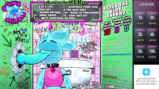Slime gets gaping gloryholes gamer fucked raw in gay visual novel