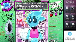 Slime gets gaping gloryholes gamer fucked raw in gay visual novel