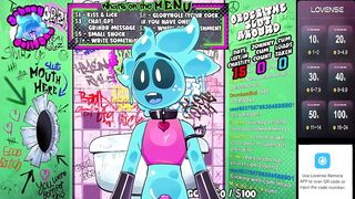 Slime gets gaping gloryholes gamer fucked raw in gay visual novel