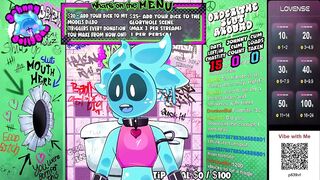 Slime gets gaping gloryholes gamer fucked raw in gay visual novel