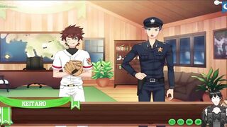 Natsumi gets destroyed by Keitaro's thick cock during CampBuddy gameplay