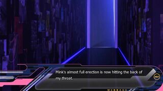 Mink and Aoba Destroyed Rough Blowjob in Gay Anime Hentai
