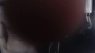 Japanese kinky crossdresser live anal masturbation with uncut cock