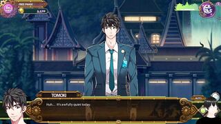 Huge cock wrecks tight ass in brutal yaoi pounding gameplay
