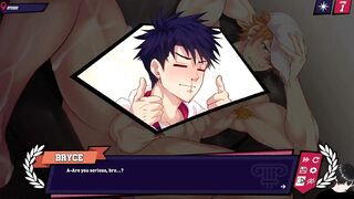 Bryce gets destroyed by a hung Greek god in anime yaoi hardcore gameplay