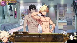 Huge Cock Rips Ass Wide Open in Brutal YAOI Hardcore Commentary