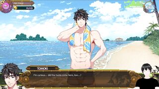 Gay anime Hentai full service game has Oki Ardana 69 and gets railed raw