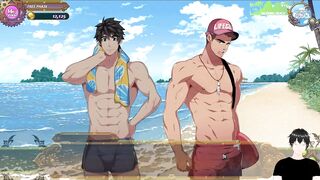 Gay anime Hentai full service game has Oki Ardana 69 and gets railed raw