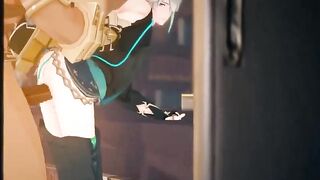 Alhaitham screwed raw in the ass hentai Yaoi Genshin Impact