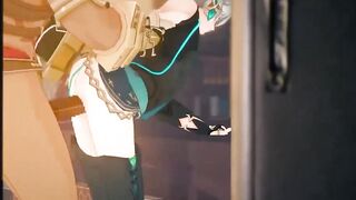 Alhaitham screwed raw in the ass hentai Yaoi Genshin Impact