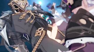 Capitano X Ororon Rough Anal Genshin Impact Yaoi Hentai Bareback