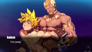 The Thunder God fucked me raw in this gay 2d yaoi game