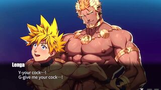 The Thunder God fucked me raw in this gay 2d yaoi game