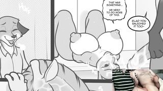 Pregnant in the changing room busty bunny gets destroyed by big dick