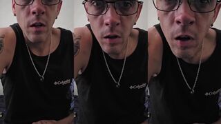 Twink Sub Slams Bald Cock Raw Deep Cuck Creampie