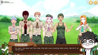 Scoutmaster’s Camp Boy Destroys Muscle Hunk in Raw Gay Hentai