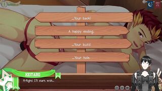 Gay hardcore anime hentai gameplay CampBuddy Taiga gets destroyed and stuffed full raw